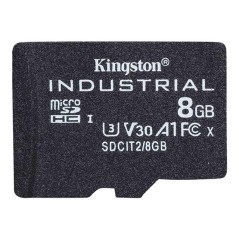 Kingston Industrial microSDHC 8GB 100MB/s - High-Speed, Durable Storage Solution for Reliable Performance